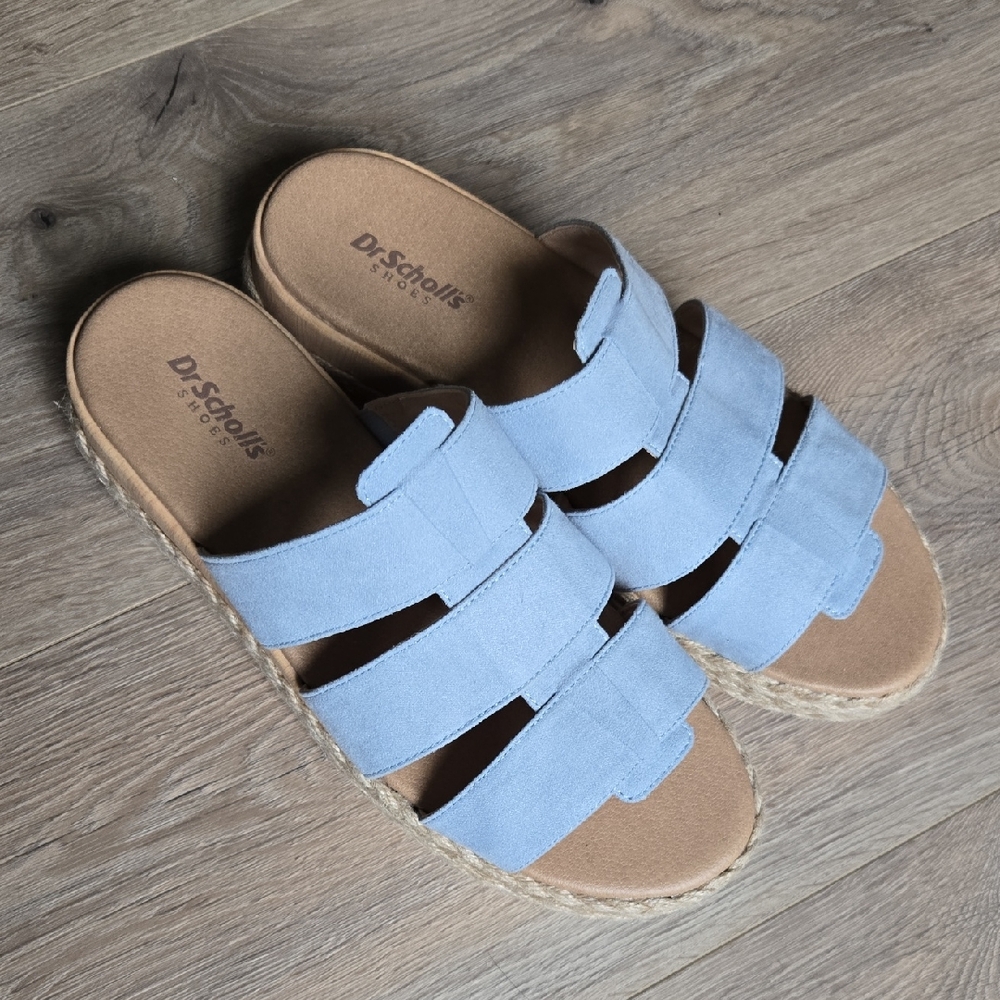 NWOB $109 Dr. Scholl's Women's Electric Espadrille Sandal Wedge 8.5